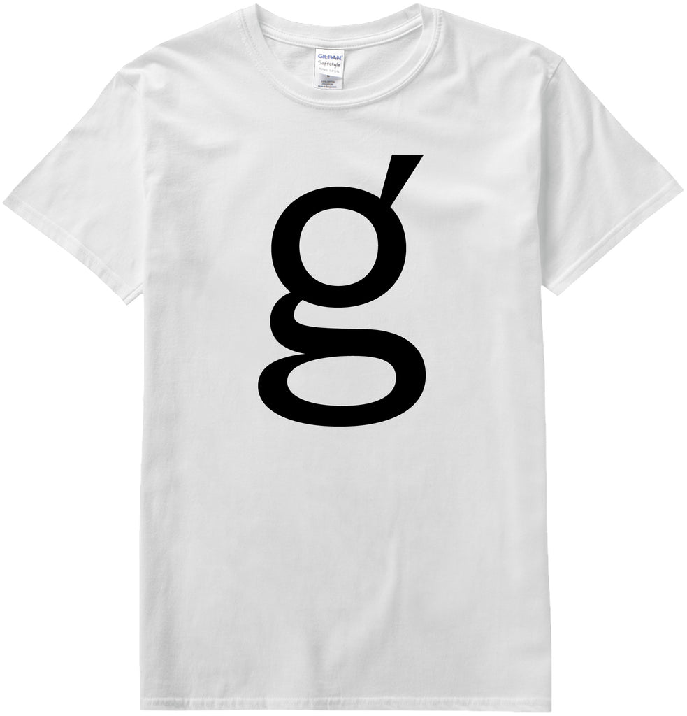 Gourmand Grotesque ‘g’ T-shirt