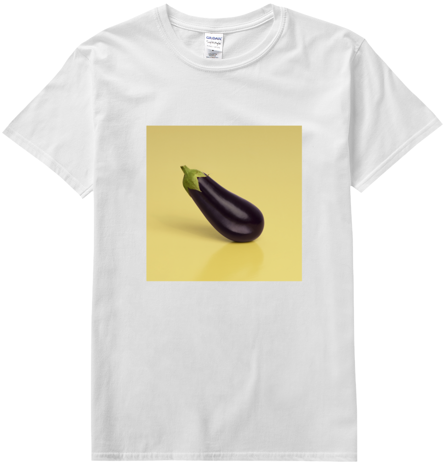 Aubergine Emoji T-shirt